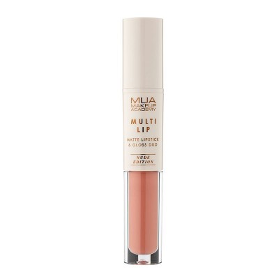 Mua Lipstick and Gloss Duo - Nude edition - Caramel