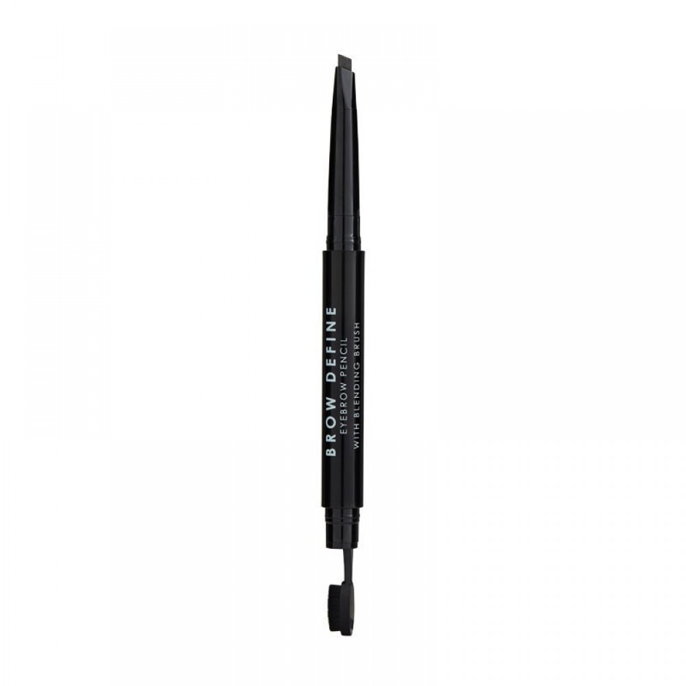 Mua Brow Define Eyebrow Pencil With Blending Brush Black MAKEUP
