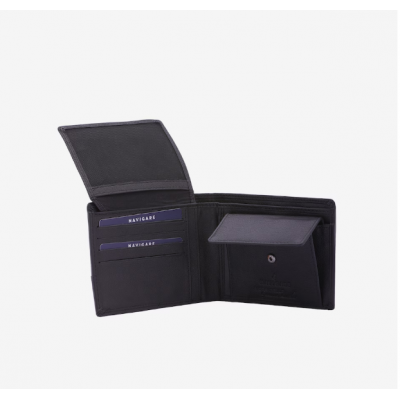 Navigare Wallet Ανδρικό Πορτοφόλι Μαυρο 