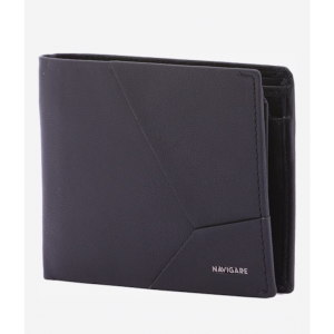 Navigare Wallet Ανδρικό Πορτοφόλι Μαυρο  ACCESSORIES