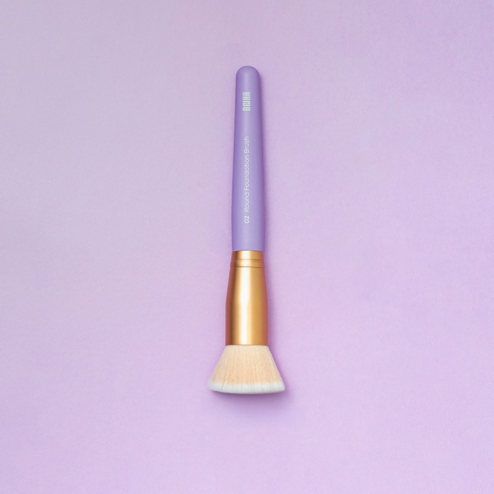 Nejha 02 Round Foundation Brush MAKEUP
