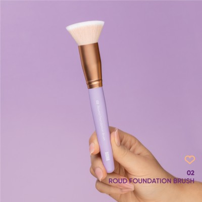 Nejha 02 Round Foundation Brush