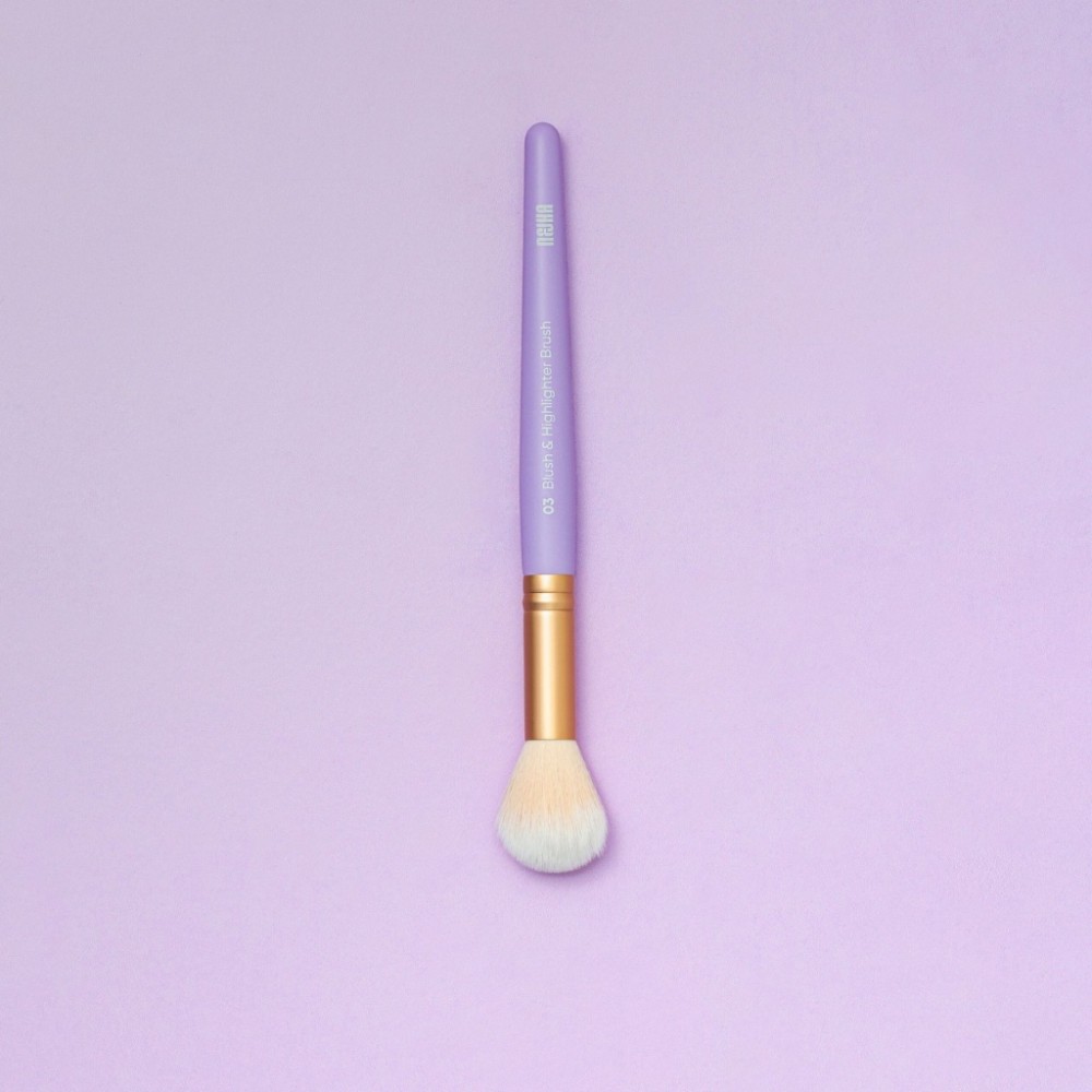 Nejha 03 Blush and Highlighter Brush MAKEUP