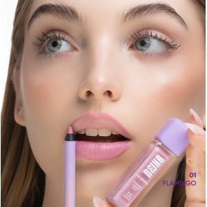 Nejha Combo Matt Lip 01 Flamingo MAKEUP