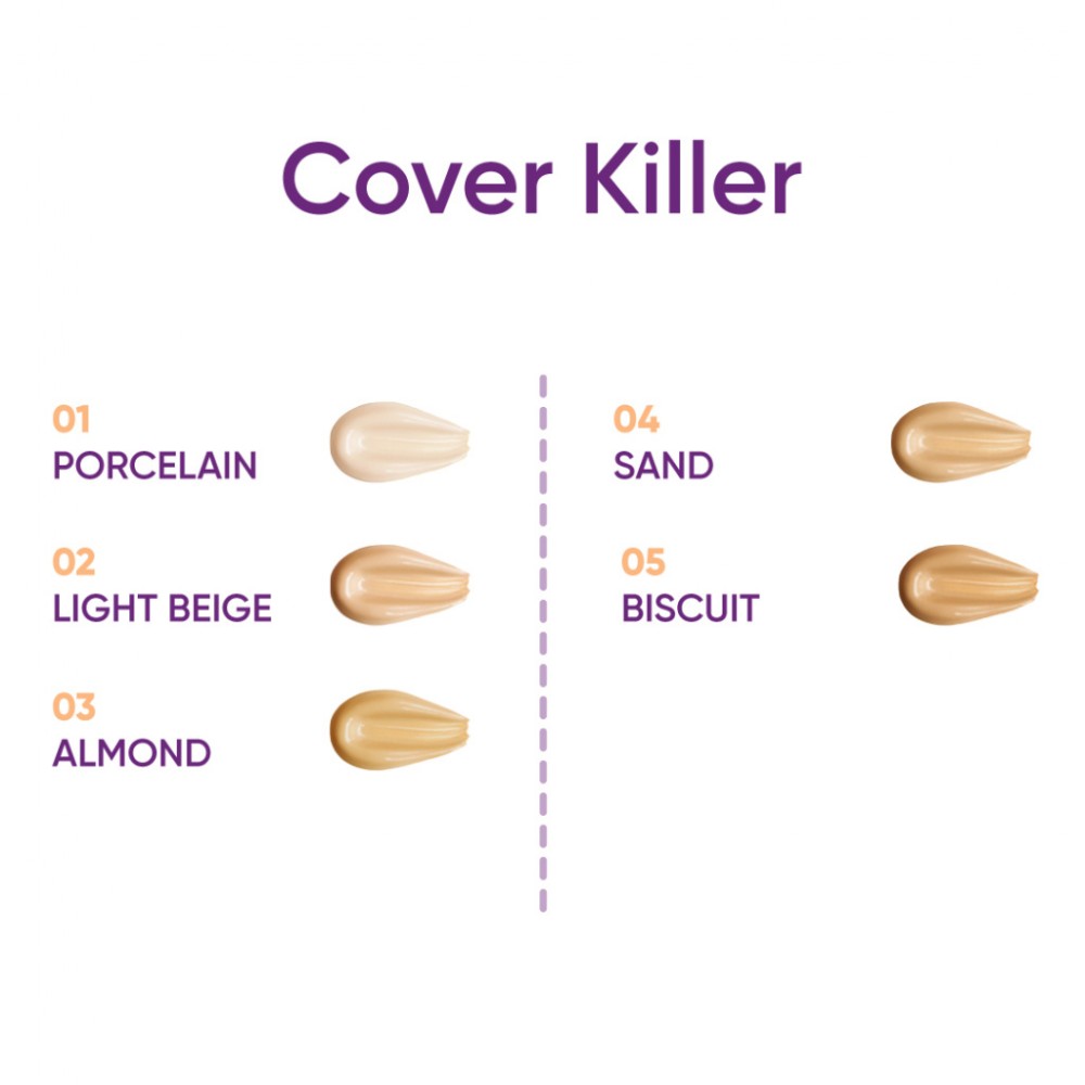 Nejha Cover Killer Eye and Face Corrector 05 Biscuit 6ml MAKEUP