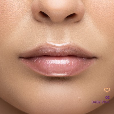 Nejha Diamond Crush Sparkling Lip Oil 02 Baby Pink 3ml
