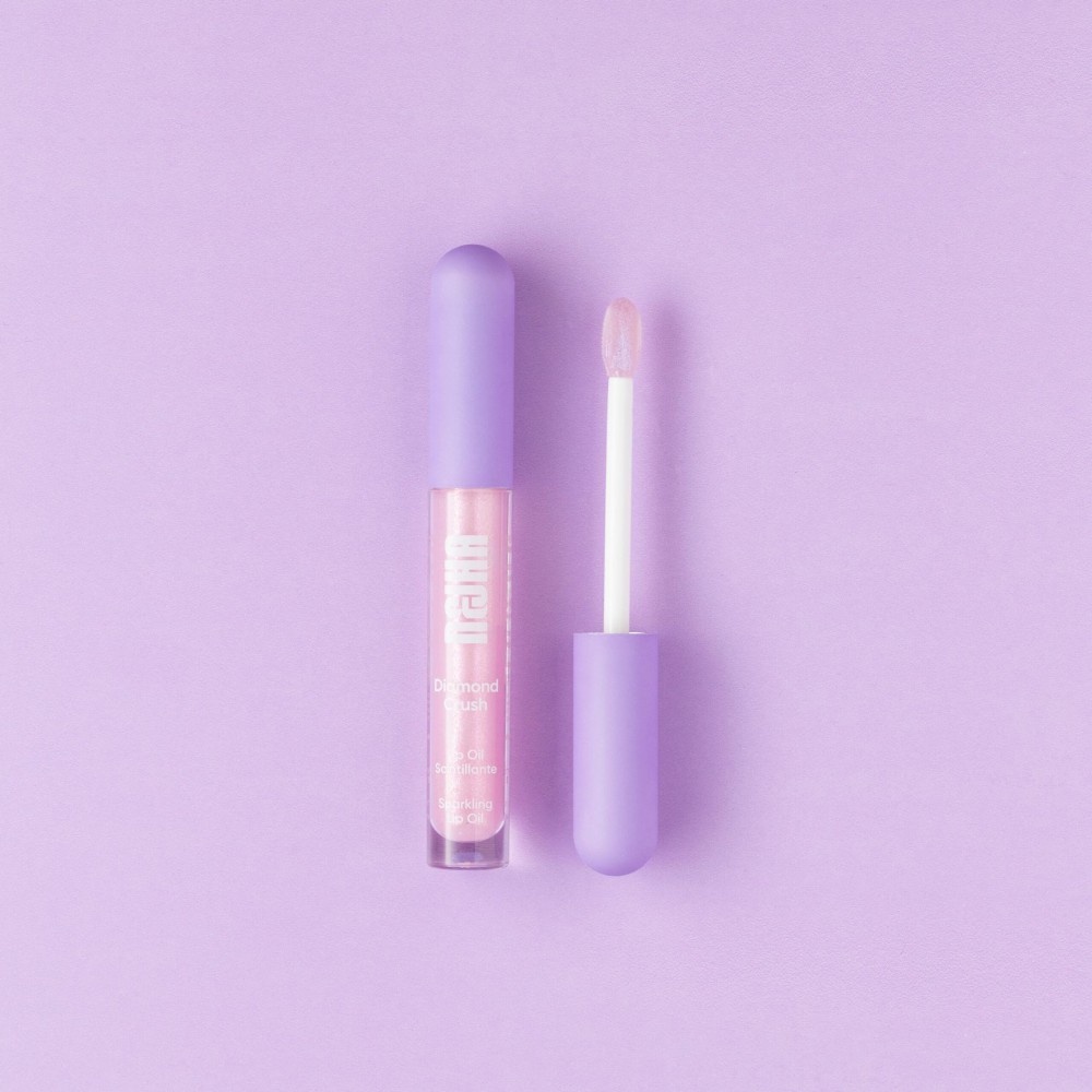 Nejha Diamond Crush Sparkling Lip Oil 02 Baby Pink 3ml MAKEUP