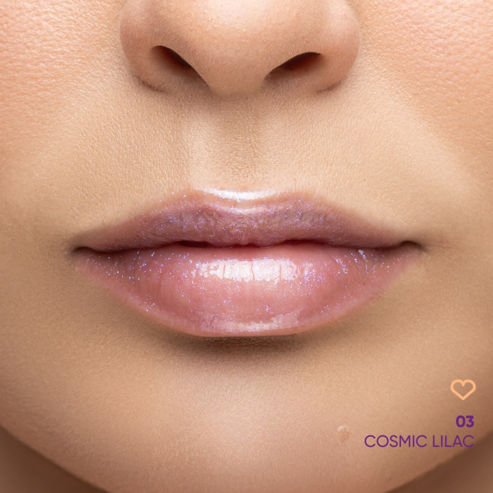 Nejha Diamond Crush Sparkling Lip Oil 03 Cosmic Lilac 3ml MAKEUP