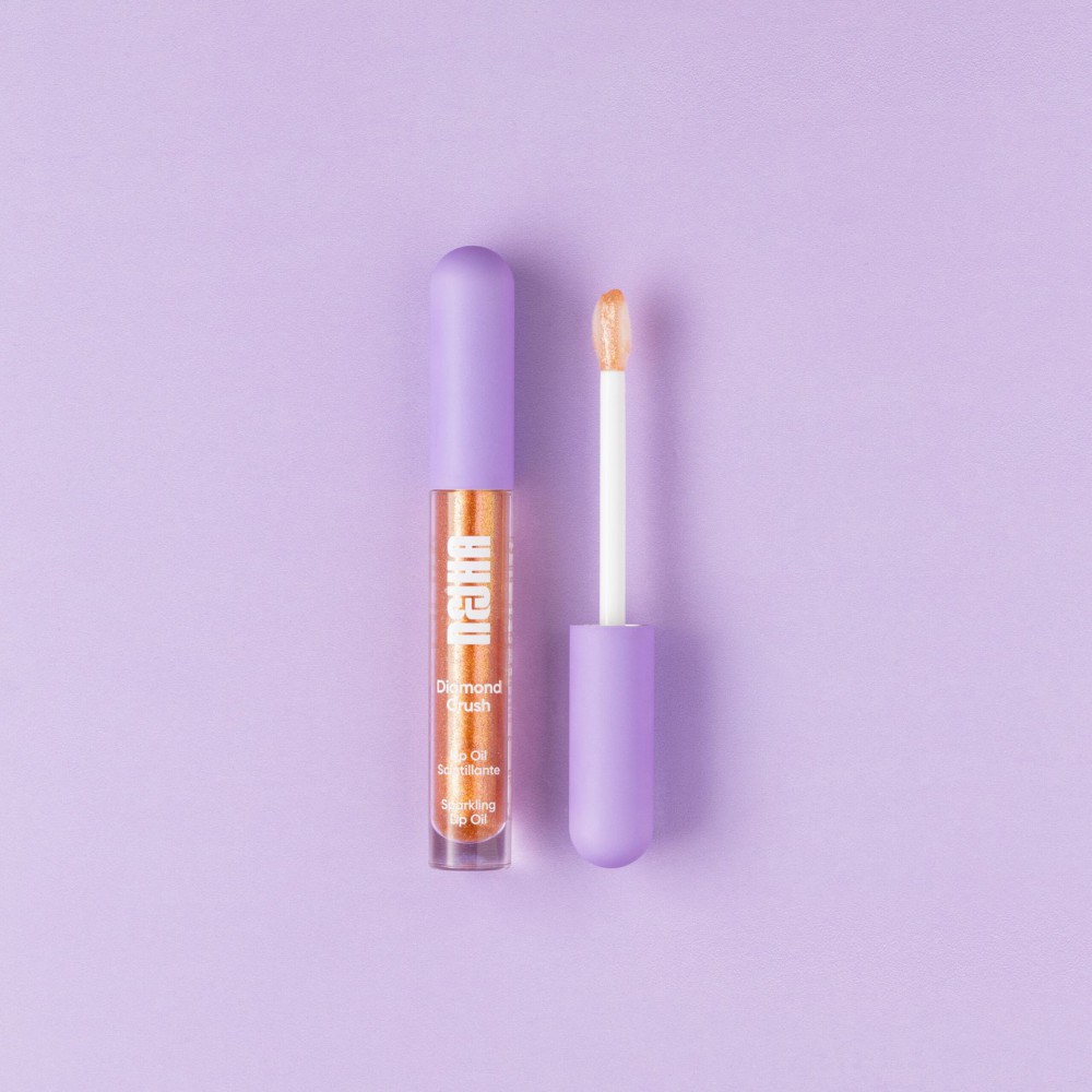 Nejha Diamond Crush Sparkling Lip Oil 04 Amber Kiss 3ml MAKEUP