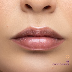 Nejha Diamond Crush Sparkling Lip Oil 05 Choco Space 3ml MAKEUP