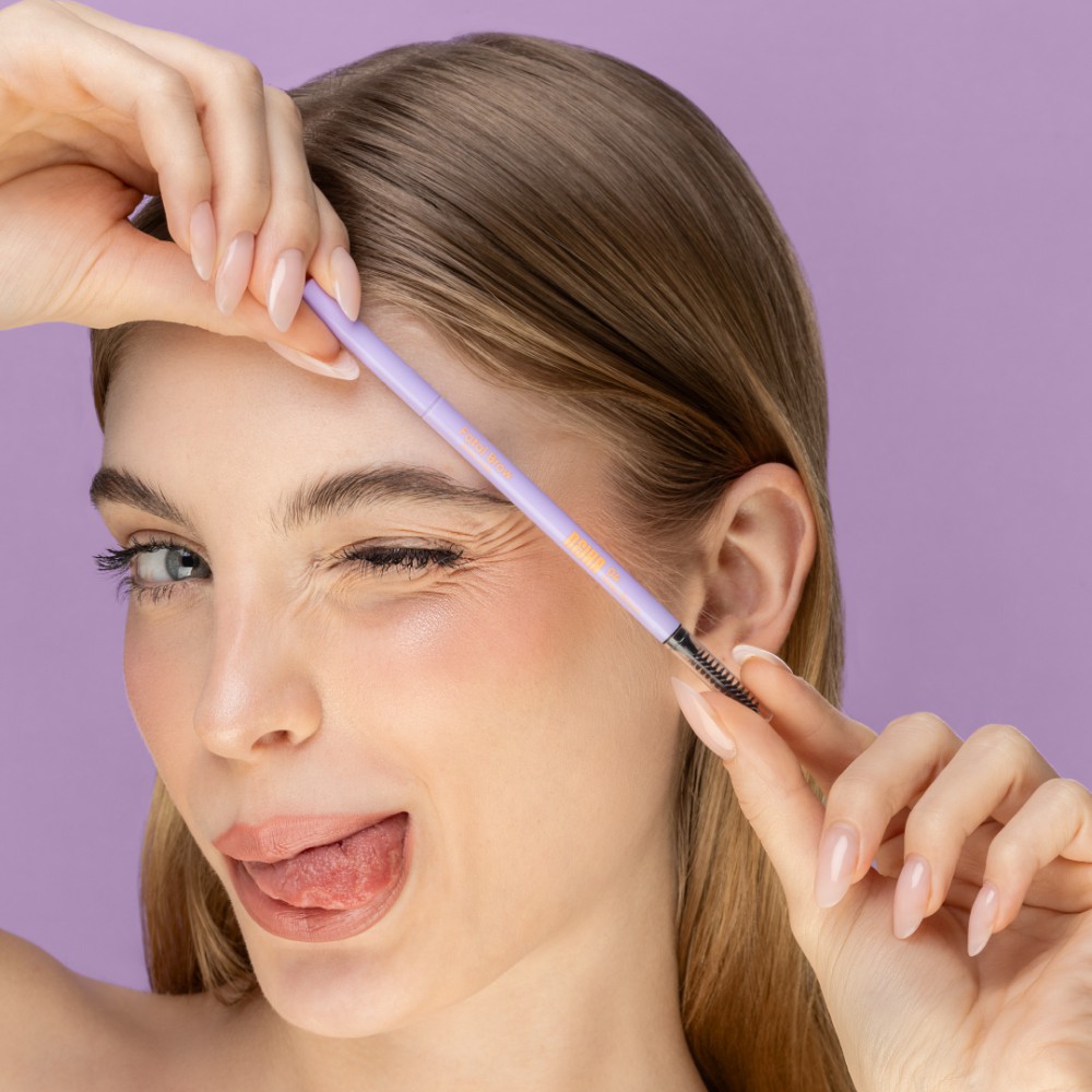 Nejha Fatal Brow Pencil Eyebrow Mina 01 Ash Blonde MAKEUP