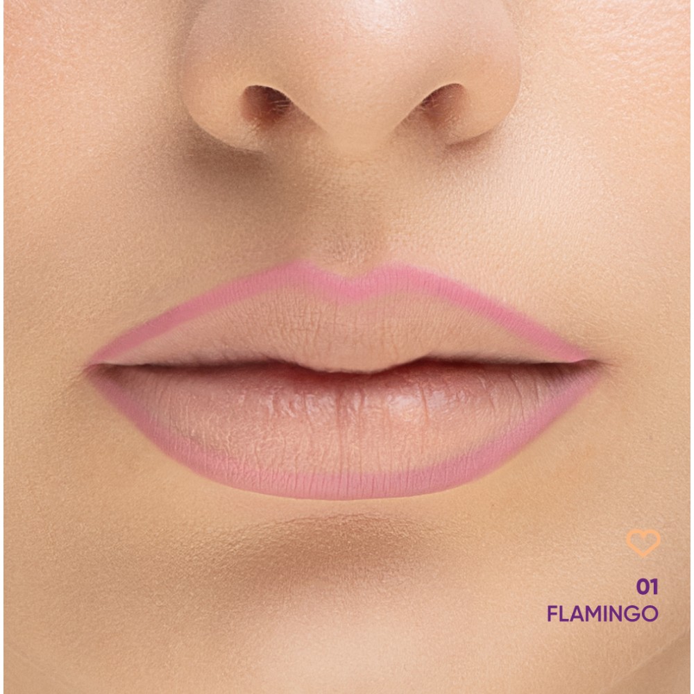Nejha Lip Ossession Pencil 01 Flamingo MAKEUP