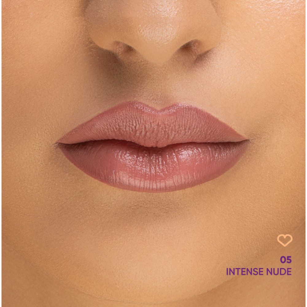 Nejha Lip Ossession – Creamy Lipstick – 05 Intense Nude MAKEUP