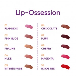 Nejha Lip Ossession – Creamy Lipstick – 10 Royal Red MAKEUP