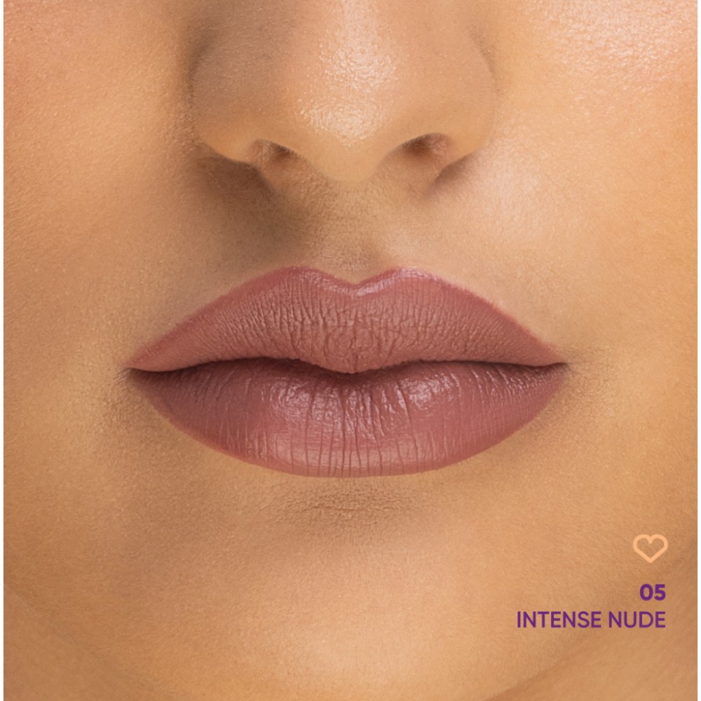 Nejha Lip-phoria – Matt Liquid Lipstick – 05 Intense Nude MAKEUP