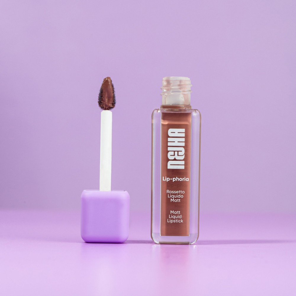 Nejha Lip-phoria – Matt Liquid Lipstick – 05 Intense Nude MAKEUP