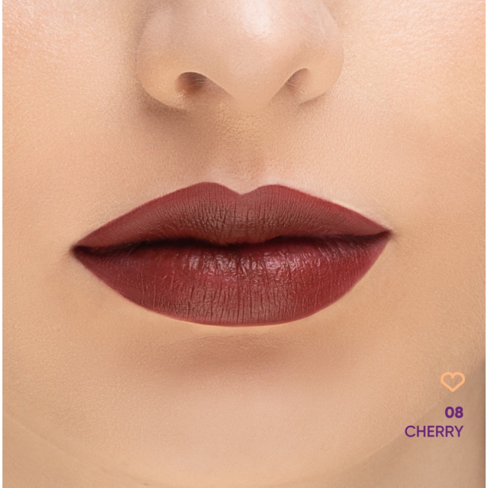 Nejha Lip-phoria – Matt Liquid Lipstick – 08 Cherry MAKEUP