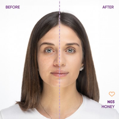 Nejha Matt of Course Matt Foundation 18ml N03 Honey