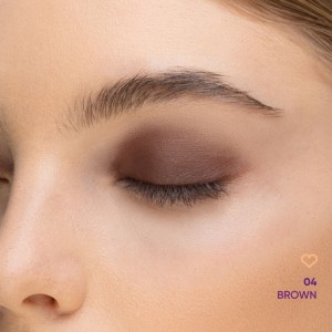 Nejha Partner in Eye Powder Eyeshadow 04 Brown MAKEUP