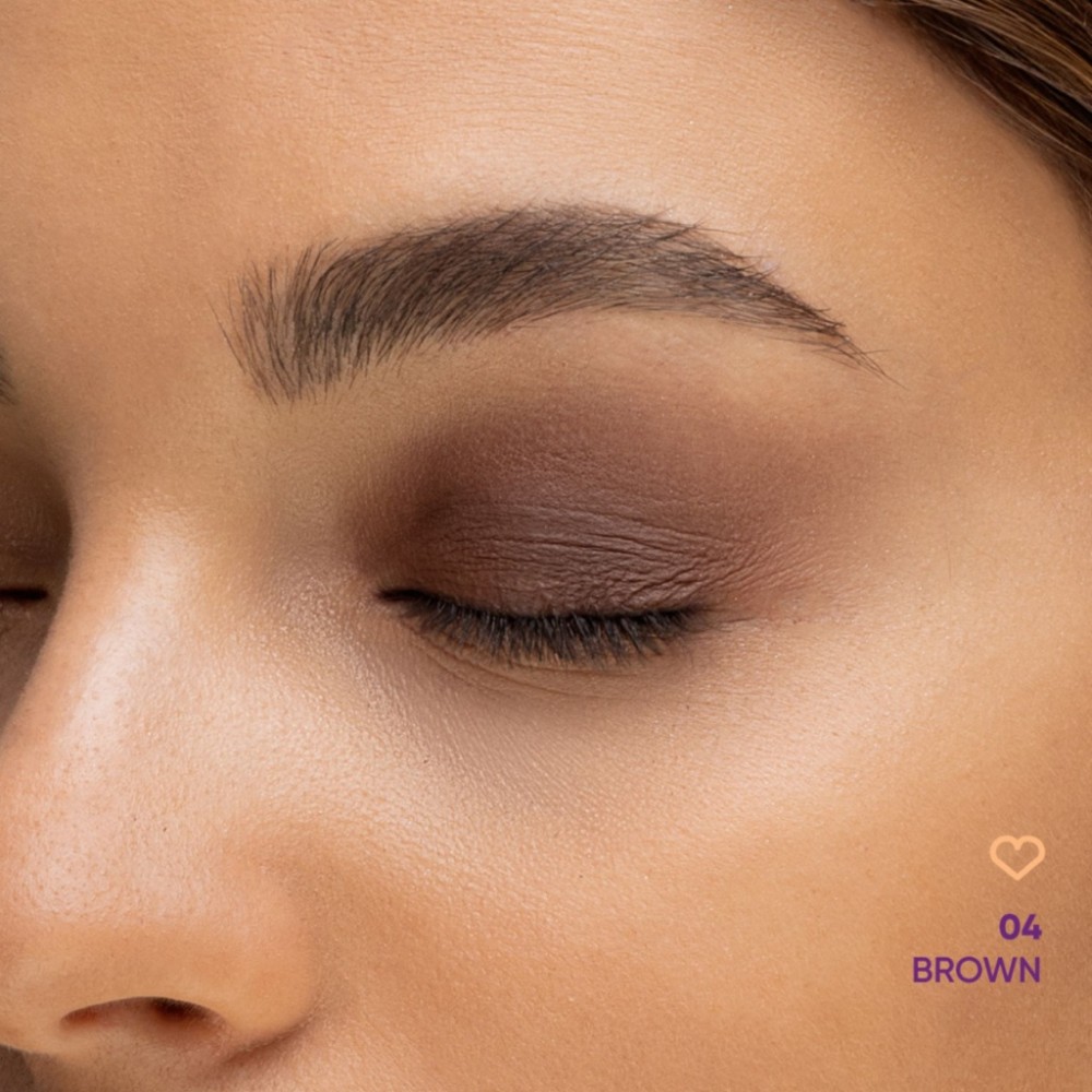 Nejha Partner in Eye Powder Eyeshadow 04 Brown MAKEUP