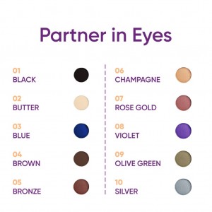 Nejha Partner in Eye Powder Eyeshadow 04 Brown MAKEUP