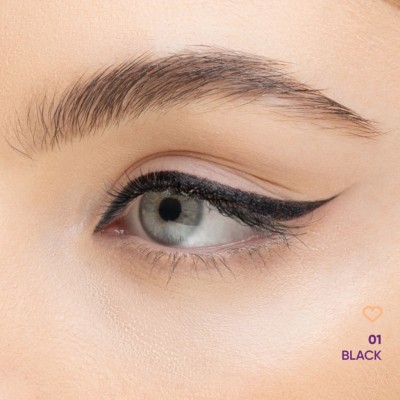 Nejha Partners in Eye Pencil – Waterproof Eye Pencil 01 Black