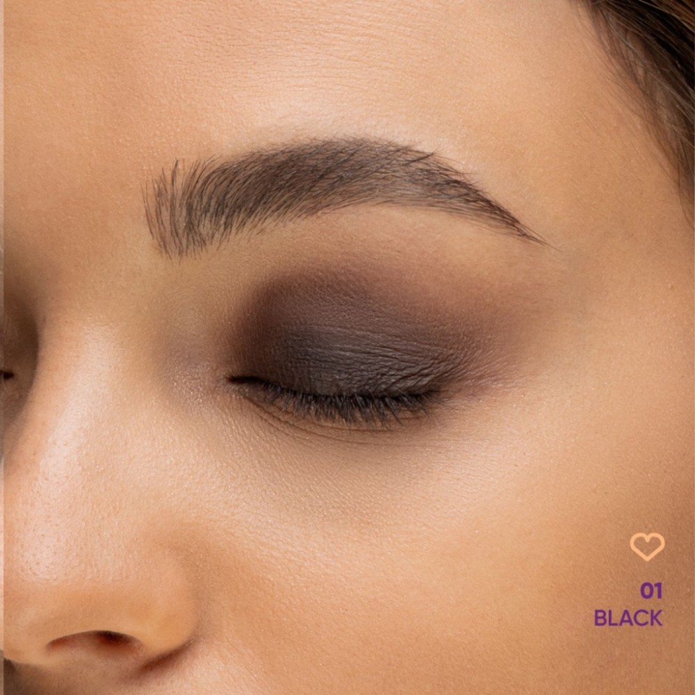 Nejha Partner in Eye Powder Eyeshadow 01 Black MAKEUP