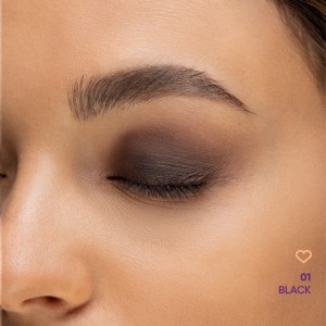 Nejha Partner in Eye Powder Eyeshadow 01 Black MAKEUP