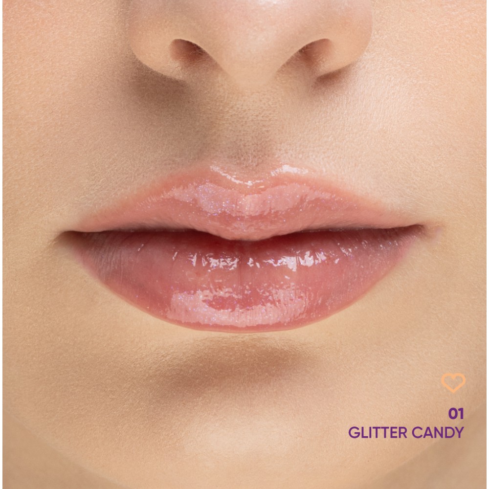 Nejha Plump Boss Plump Effect Gloss 01 Glitter Candy 8,5ml MAKEUP