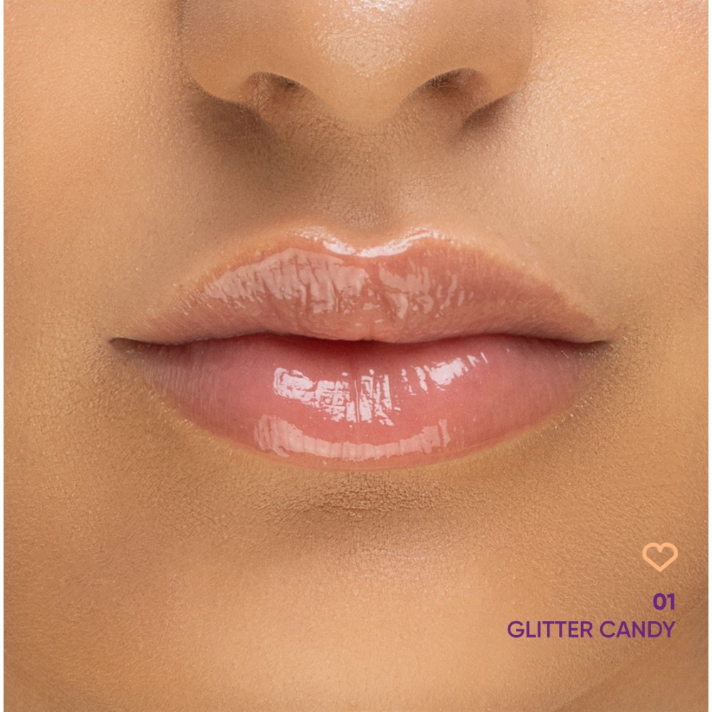 Nejha Plump Boss Plump Effect Gloss 01 Glitter Candy 8,5ml MAKEUP