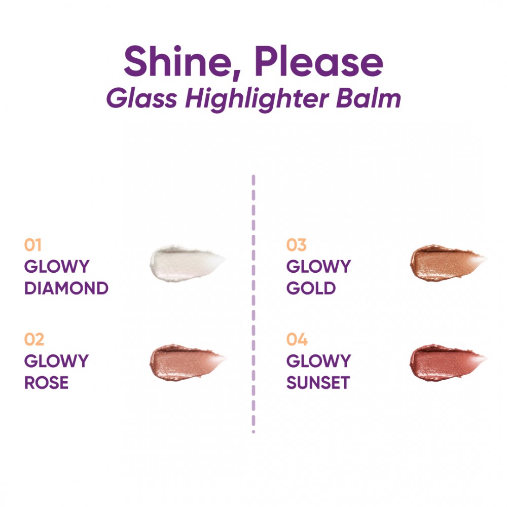 Nejha Shine, Please – Highlighter Balm – 04 Glowy Sunset 11gr MAKEUP