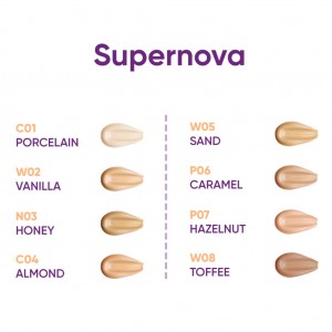 Nejha Supernova – Glow Foundation 27ml N03 Honey MAKEUP