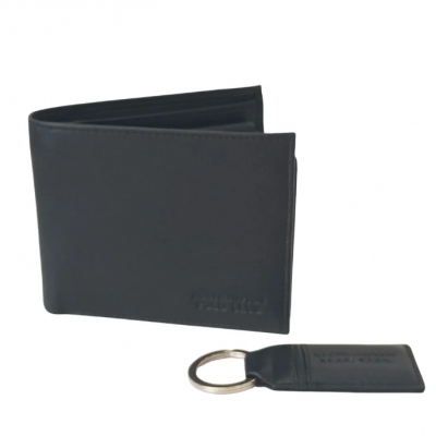 Northampton Polo Club Σετ Μαύρο  Δερμάτινο Ανδρικό Πορτοφόλι & Μπρελοκ