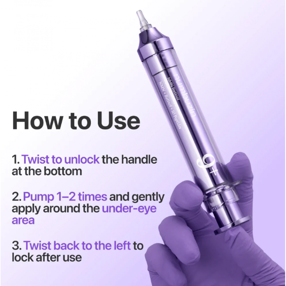 Numbuzin No.9 NAD Retinol Volumetox Eye Cream 10ml SKINCARE