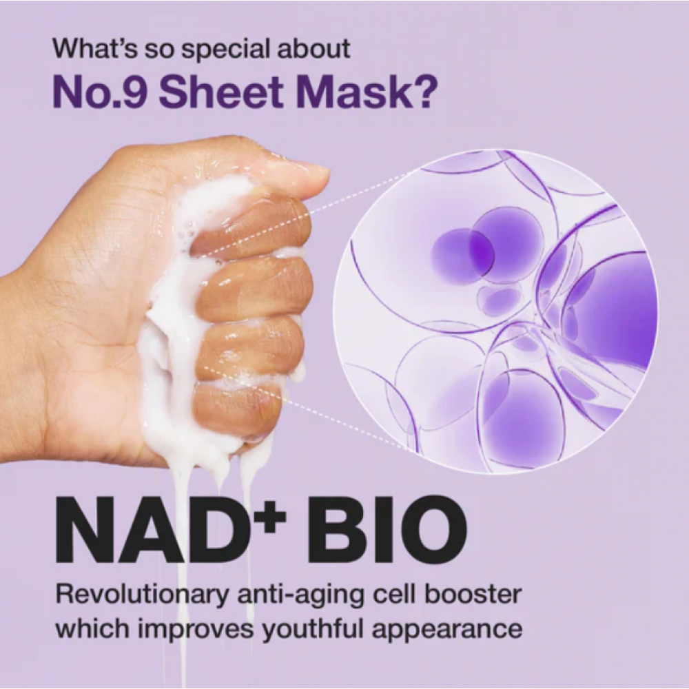 Numbuzin No9 Nad Bio Lifting Full Cover Facial Mask SKINCARE