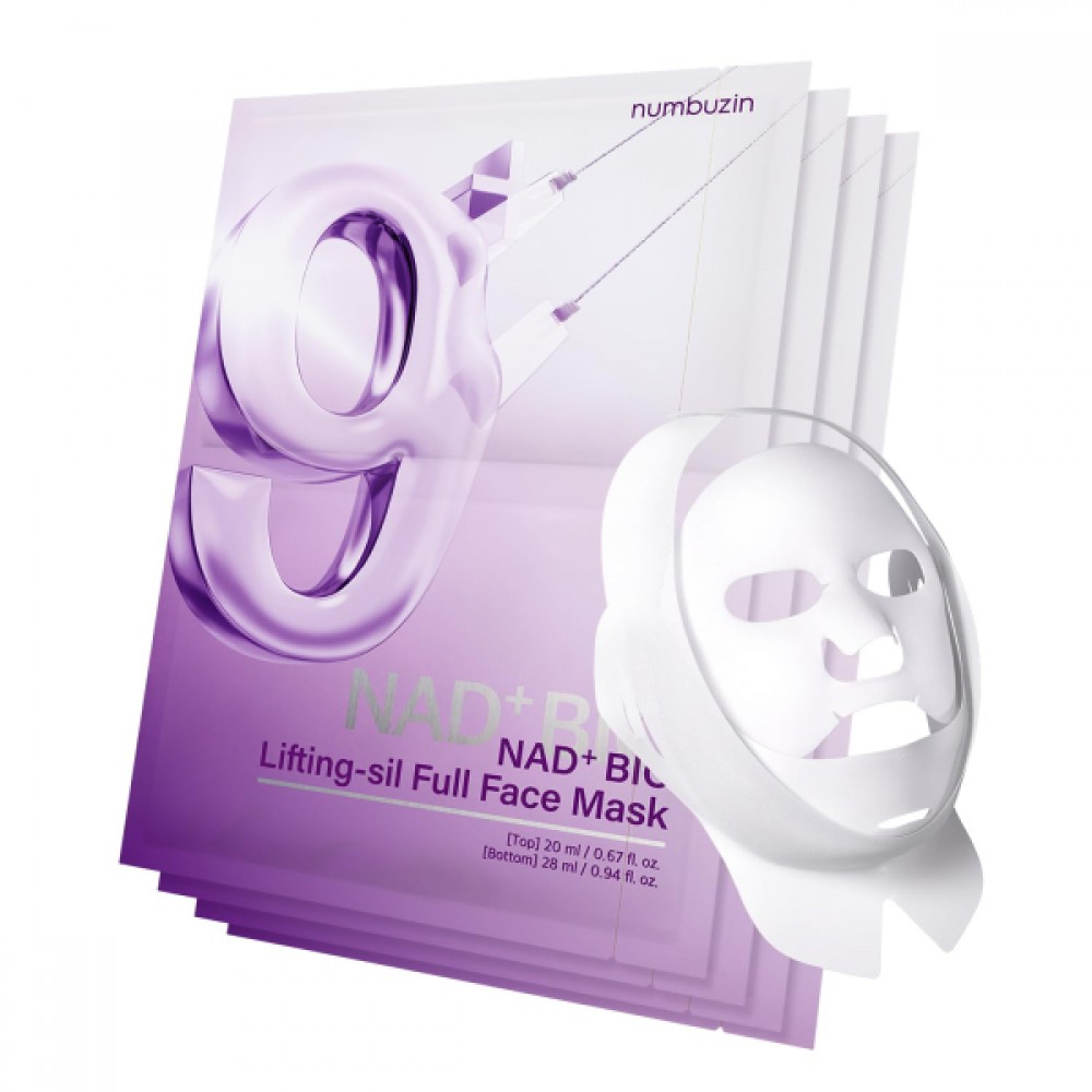 Numbuzin No9 Nad Bio Lifting Full Cover Facial Mask SKINCARE