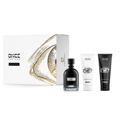Once Perfume Pherody Women Gift Set Eau De Parfum Intense 100ml και Body Wash 100ml και Body Milk 100ml