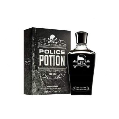 Police Potion For Him Men Eau De Parfum Spray 100ml Cashmere Wood and Vanilla