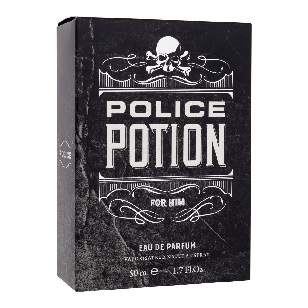 Police Potion For Him Men Eau De Parfum Spray 50ml Cashmere Wood and Vanilla PERFUMES