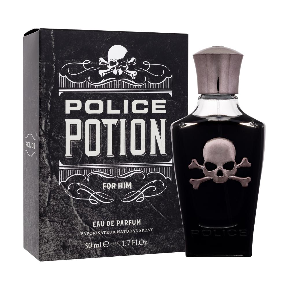 Police Potion For Him Men Eau De Parfum Spray 50ml Cashmere Wood and Vanilla PERFUMES