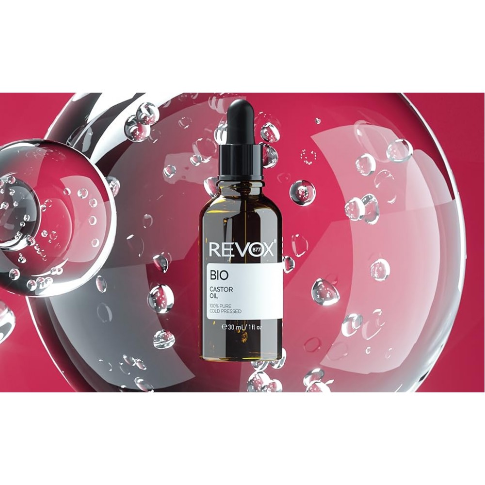 Revox B77 Bio Castor Oil 100% Pure Cold-Pressed 30ml