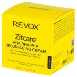Revox B77 Zitcare Aha Bha Pha Resurfacing Cream 50ml SKINCARE