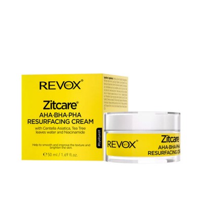 Revox B77 Zitcare Aha Bha Pha Resurfacing Cream 50ml