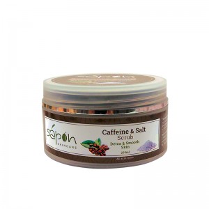Sapon Caffeine & Salt Scrub Detox & Smooth Skin 200ml Προϊόντα  περιποίησης σώματος