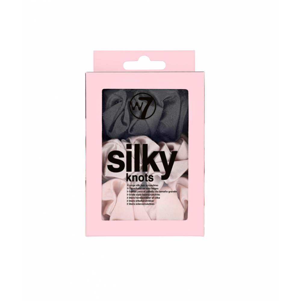 W7 Silky Knots 3 Hair Scrunchies Original Προϊόντα  μαλλιών