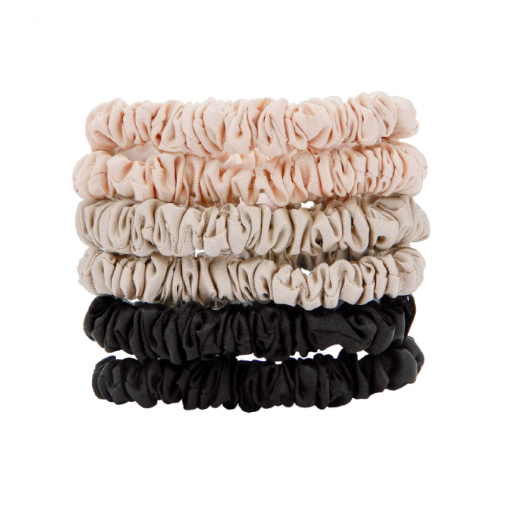 W7 Silky Knots 6 Hair Scrunchies Original Προϊόντα  μαλλιών