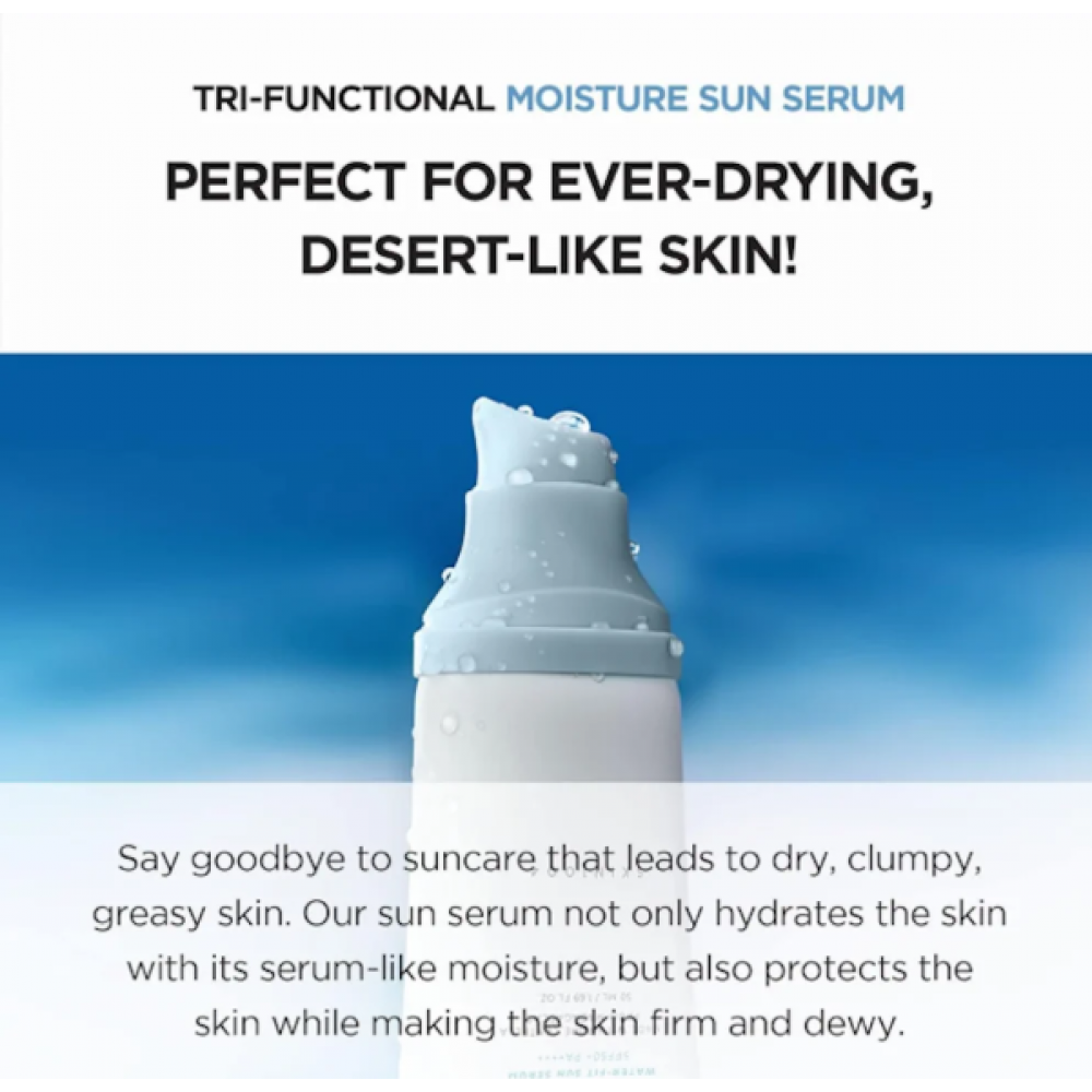 Skin1004 Hyalu-cica Water-Fit Sun serum SPF50+ PA++++ 50ml  SKINCARE