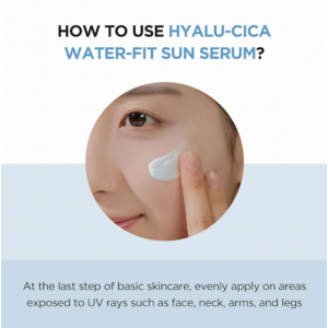 Skin1004 Hyalu-cica Water-Fit Sun serum SPF50+ PA++++ 50ml  SKINCARE