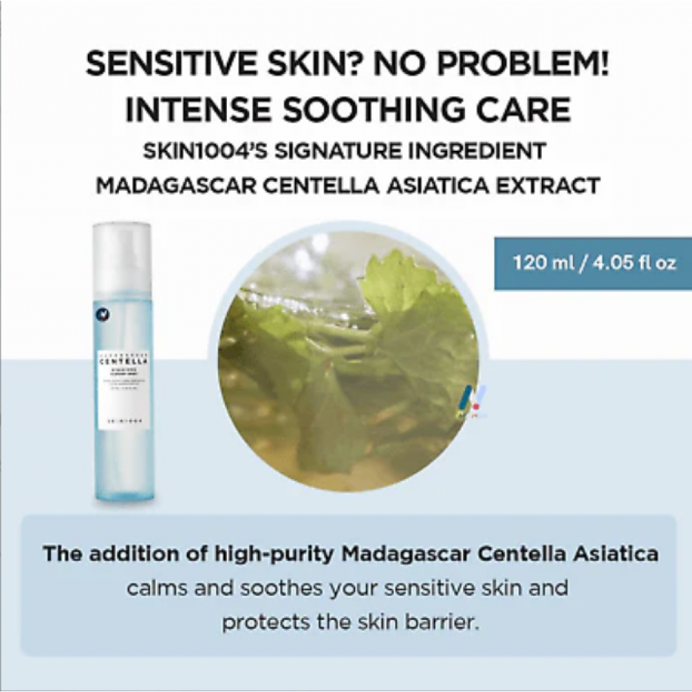 Skin1004 Madagascar Centella Hyalu-Cica Cloudy Mist 120ml SKINCARE