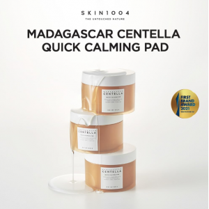 Skin1004 Madagascar Centella Quick Calming Pad x70 pads 130ml K-BEAUTY